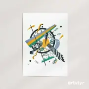 Kleine Welten IV · Wassily Kandinsky, 1922 · Giclée Wall Art Print