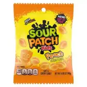 Sour Patch Kids Peaches 4.96oz Bag - FREE SHIPPING