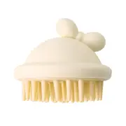 Silicone Massage Hair Brush Silicone Hair Brush Dry And Wet Dual-Use Brush(Yellow��