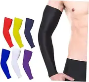 Sleeves for Women Men Sleeve Women Sports Sleeve Padded Sleeve Elbow Pads Arm Sleeve Compression Sleeve Breathable Protective Gear Man White