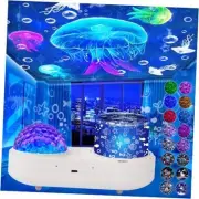 Ocean Wave & Light Projector - 10 Colors, 6 Film Sets, Timer & 360 Rotation
