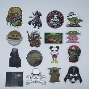 Stickers Decals Star Wars Baby Yoda Darth Vader Mandalorian Storm Trooper (W34)