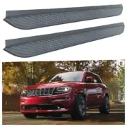 2Pcs Side Step Fixed Running Board Bar fits for Jeep Grand Cherokee 2011-2022