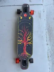 Madd Gear 38 Drop Through Longboard Skateboard 9 Wide 70mm Wheels ABEC-7 Maple