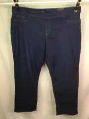 AUTOGRAPH MID BLUE “PULL ON” STRETCH REGULAR LENGTH JEGGINGS SIZE 26 NEW #17