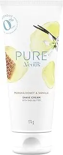 Gillette Venus Pure Shaving Cream, Manuka Honey and Vanilla, 174g