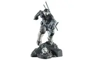 Diamond Select Toys Teenage Mutant Ninja Turtles Gallery: The Last Ronin Black White Variant PVC Statue