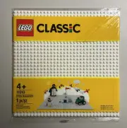 New Lego Classic White Baseplate 11010