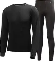 [Helly Hansen] HH Comfort Dry 2-Pack Base Layer, Black (K)