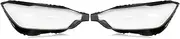 Left+Right Headlight Headlamp Clear Lens Auto Shell Cover Compatible For Volvo XC60 2017-2021 Lampshade Shell Head Lamp Lens Covers
