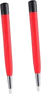 Tofficu 2Pcs Watch Cleaning Pen Durable Clock Cleaning Brush for Accessories Easy to Use with Bristle for Watch Maintenance and Scratch