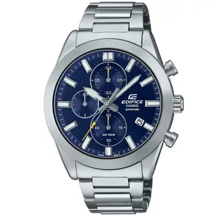 CASIO 卡西歐 EDIFICE 經典 三眼計時碼錶運動錶- EFB-710D-2AV