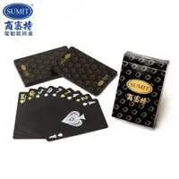 在飛比找鮮拾優惠-【商密特】PVC 黑金版 撲克牌(10盒入)