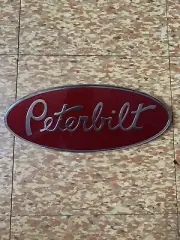 Peterbilt Logo Truck Emblem 12” x 5" BRAND NEW