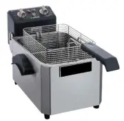 Commercial 7lb Single Basket Electric Countertop Deep Fryer