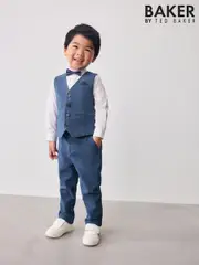 Baker by Ted Baker Waistcoat Shirt And Trousers Set (925745) | $155 - $161