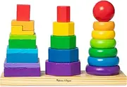 Melissa & Doug - Geometric Stacker