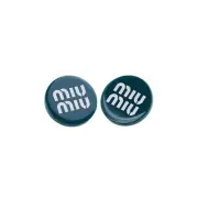Miu Miu Logo Flexi Glass Earrings for Women 76972345
