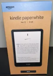 Amazon Kindle Paperwhite Gen 12 | 16 GB |Black | BRAND NEW+FREE PRIORITY |