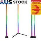 RGB Floor Lamp Dimmable Color Ambient Light Modern Party Light for Video Filming