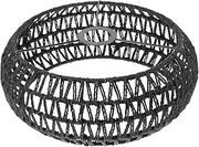 HOLIDYOYO Rattan Lamp Shade Boho Rattan Lampshade Orbicular Vintage Woven Lampshade Replacement Sconce Shade Ceiling Fan Cover for E27 Table Floor Lamps .79X11.79X4.72in