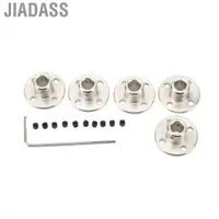 在飛比找蝦皮商城優惠-Jiadass HMO 5 件 6mm 法蘭軸聯軸器連接器剛