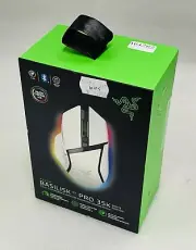 Razer Basilisk V3 Pro 35k Customizable Wireless Gaming Mouse - White-
