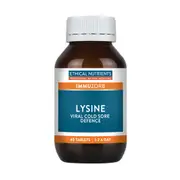 Ethical Nutrients Lysine Viral Cold Sore Defence 60 Tablets