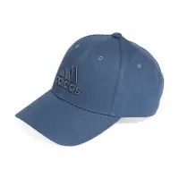 在飛比找momo購物網優惠-【adidas 愛迪達】棒球帽 Logo Cap 藍 可調式