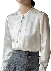 [AIMALL] High-end Ethnic Style Embroidery Beaded Heavy-Duty Horse-Faced Skirt Suit New Chinese Style Hanfu Shirt