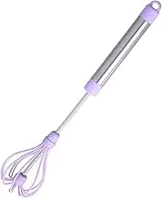 MAGICLULU Eggbeater Blender Semi-Automatic Egg Mixer Whisk Non-Stick Dishwasher Safe for Baking