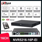 DAHUA WizSense NVR5216-16P-EI 16ch 16POE 32MP NVR AI Network Video Recorder Lot