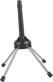 DRESSOOS Clarinet Stand Folding Design Portable Flute Rack Holder for Wind Instruments Storage Display
