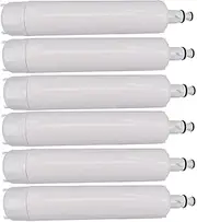 6X External Fridge Water Filter Compatible with Fisher Paykel 847200 847200-WF 847200WF 847200-2 FWC3 EFF-6049A RF522ADUX5 RF522WDRUX5 RF522BRDUB5 RF605QDUVX1 RS9120WRJ1 RS9120WLJ1 RS9120WRU1