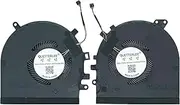 QUETTERLEE New CPU + GPU Cooling Fan for Razer Spirit Blade 15 GTX1060 RZ09-027 RZ09-0270 RZ09-03009E97 RZ09-0300 RZ09-0328 RZ09-03287E72-R3U1 RZ09-0369 RZ09-0369A RZ09-0369B RZ09-0369BE22 Series Fan