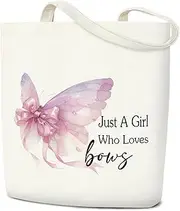 [Nopoben] Canvas Tote Bag For Women, Aesthetic Shopping Bag Foldable Bag Reusable Tote Bag, Gifts for Friends - C
