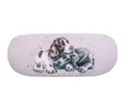 Wrendale Designs 'Growing Old Together' Dog Glasses Case. Spaniel & Labrador