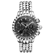 Thomas Sabo Men’s Watch - Rebel At Heart Chronograph Black Silver