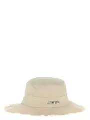 [Jacquemus] Jacquemus-Le Bob Artichaut Cappelli Bianco-Donna 60cm