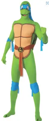 New Teenage Ninja Turtles Leonardo 2nd Skin Adult Men Costume Medium
