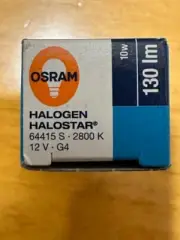 OSRAM Halogen 10W 12V G4 2PIN WPL 8204670 replacement bulb