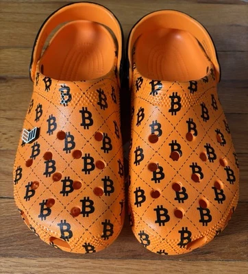 BITCOIN CROCS V3 Men’s Size 9 (Limited Edition 2,100) Sold Out!