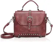 [NICOLE & DORIS] NICOLE&DORIS Small Handbags for Ladies Over The Shoulder Handbags Rivets Small Crossbody Bags for Women
