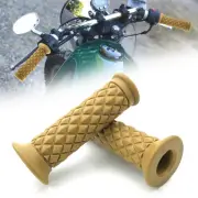 Motorcycle Grips 7/8" 22mm Universal Rubber Bar End Thruster Grip Compatible ...