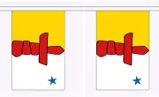 NUNAVUT 9 METRE BUNTING 30 FLAGS flag CANADA CANADIAN Iqaluit