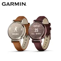 在飛比找Yahoo奇摩購物中心優惠-GARMIN Lily 2 智慧腕錶 皮革錶帶款