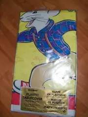 Stuart Little Plastic Tablecover Unique 1999 One 54" x 84" NOS Rare