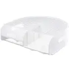 Egg Holder for Refrigerator, U-Shaped Egg Drawer Refrigerator, Stackable4664