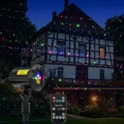 Poeland Christmas Projector Light, Moving Model, RGB (Red, Green, Blue)