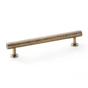 Alexander and Wilks Leila Hammered T-Bar Cupboard Handle 160mm